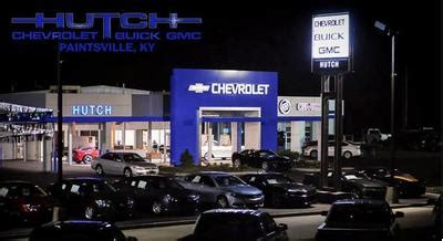 Hutch chevrolet - Hutch Chevrolet Buick GMC. 1004 3rd St, Paintsville, KY 41240. 2 miles away.